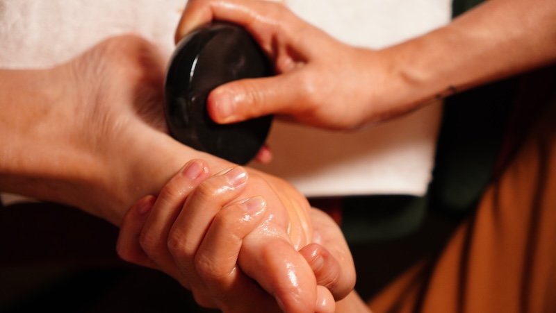 massage foot hamita spa